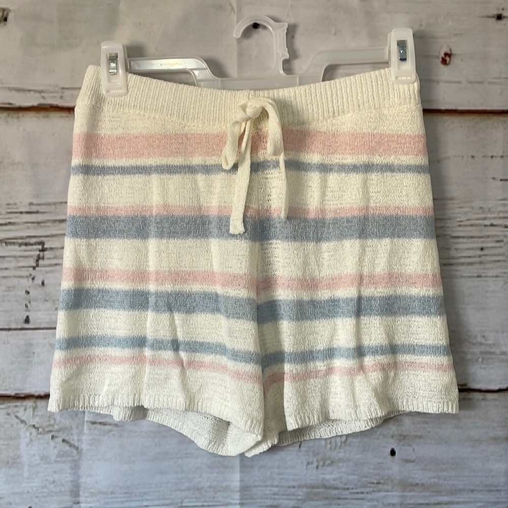 NWT & Harmony Knit Striped Shorts Size Large